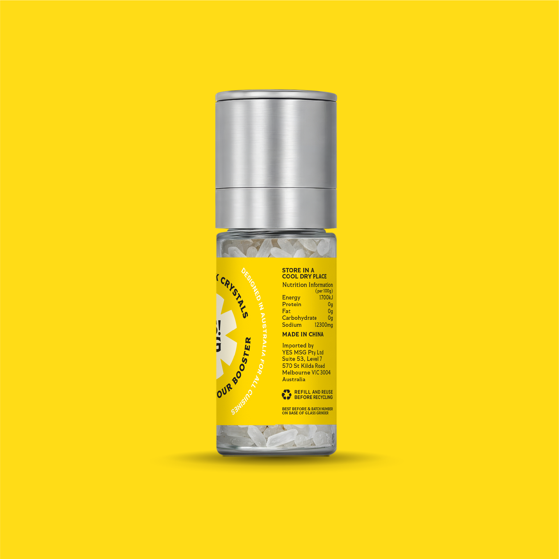 YES! MSG Grinder + Refill